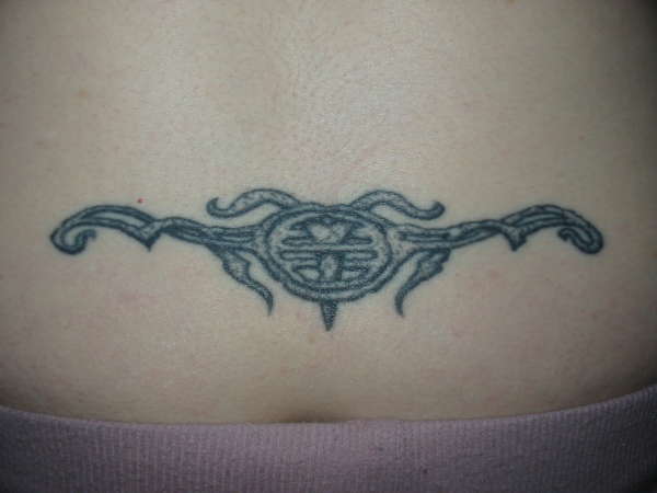 Satans tribal tattoo