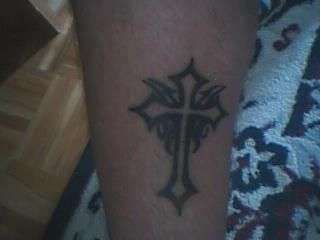 cross tattoo