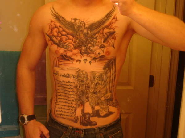 Paratrooper Memorial tattoo
