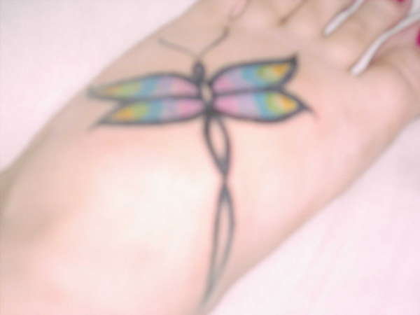 Dragonfly tattoo