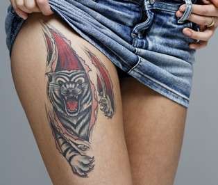 Tiger tattoo