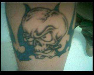 Poker Face tattoo