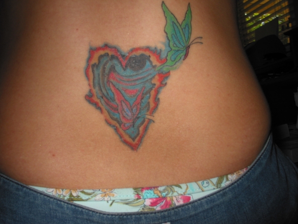 butterflys in heaven tattoo