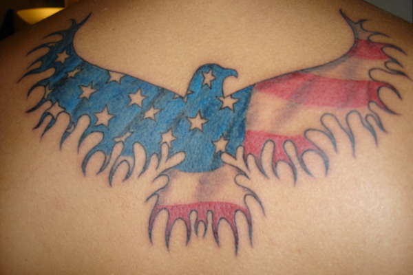 The Eagle Flies tattoo