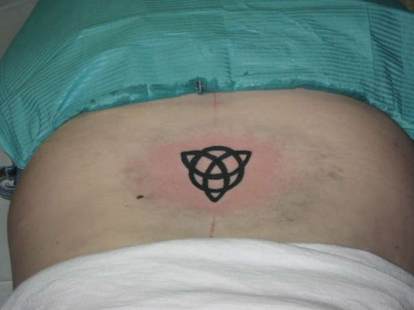 Trinity Triangle tattoo