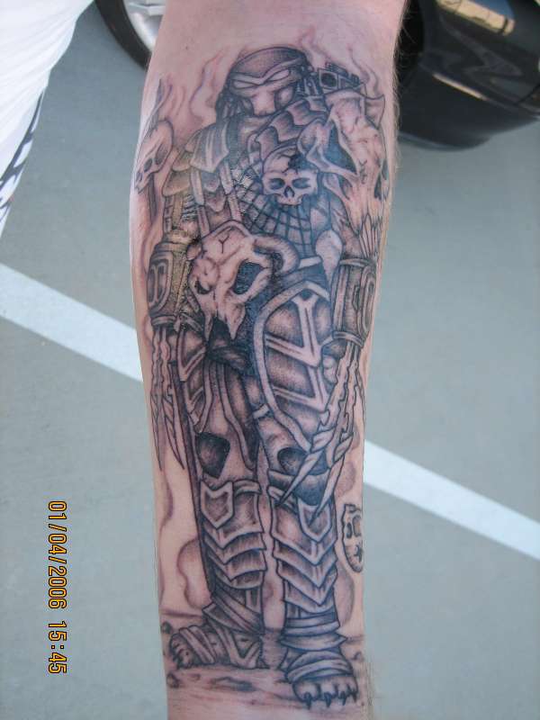 Predator tattoo