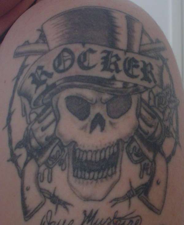 GNR Rocker tattoo