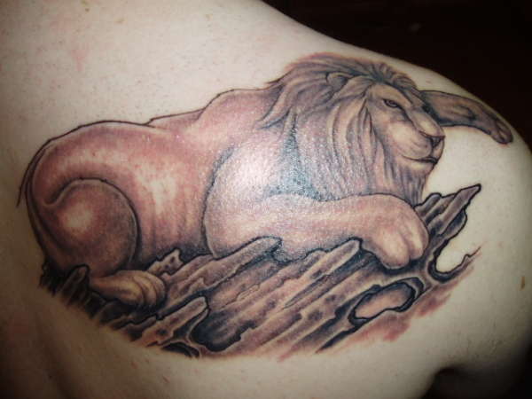 Lion tattoo