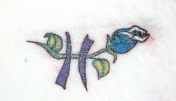 Pisces Symbol tattoo