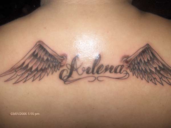 My Angel tattoo