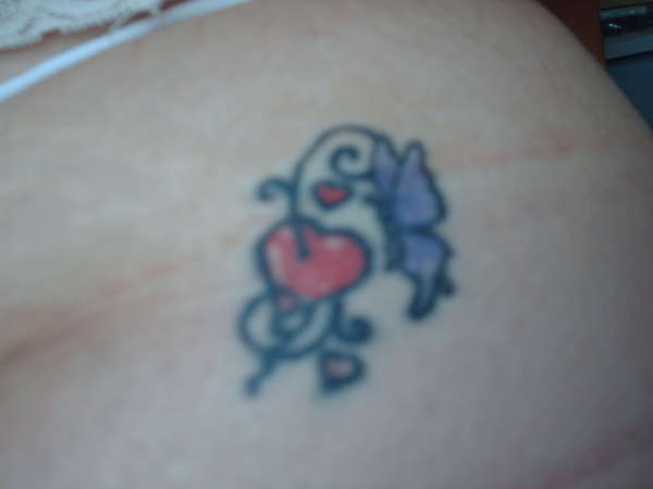 my little butterfly tattoo
