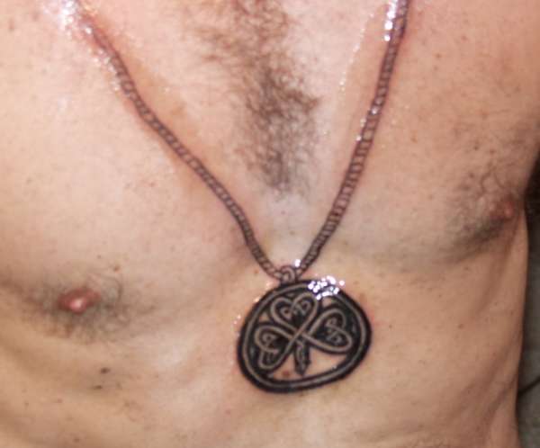 Celtic clover tattoo