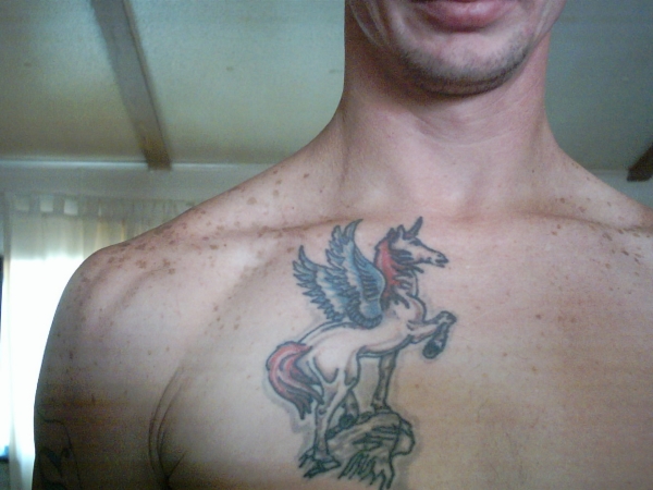 unicorn my first pro tat tattoo