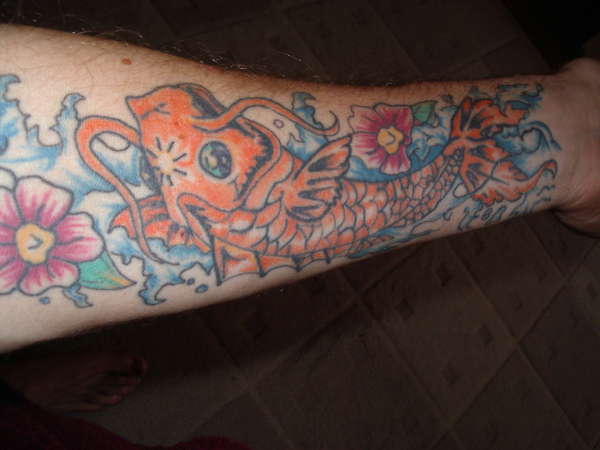 koi tattoo