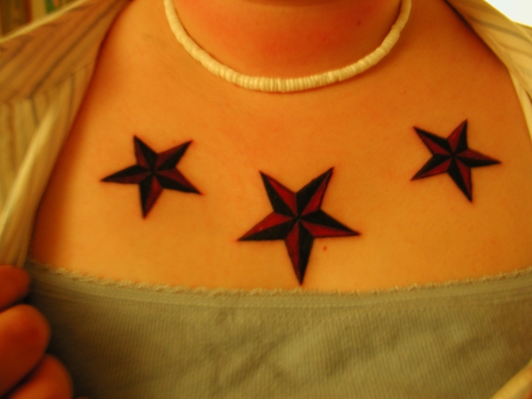 nautical  stars tattoo