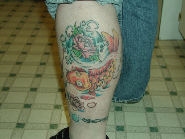 koi tattoo