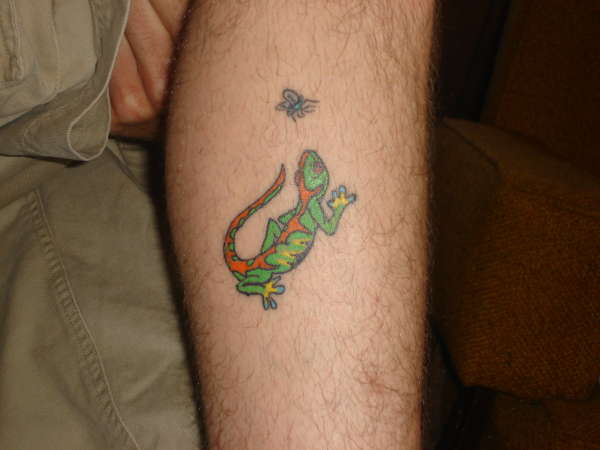 jess' lizard tattoo