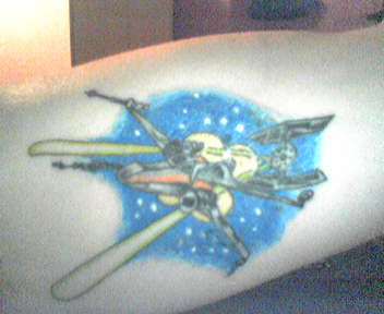 x-wing tattoo