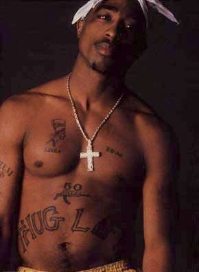 Tupac Shakur tattoo