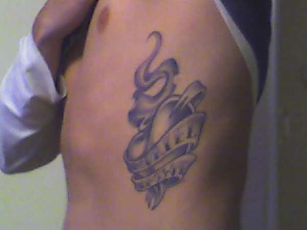 Sacred heart tattoo