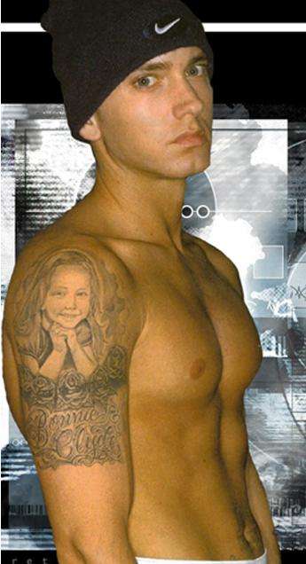 Eminem Shoulder tattoo