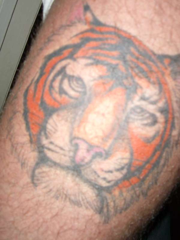 right thigh tattoo