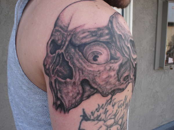 TATTOOPAUL.COM - SKULL 1 tattoo