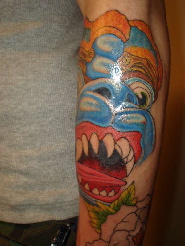 Mask by PAUL JAMISON from WWW.TATTOOPAUL.COM tattoo