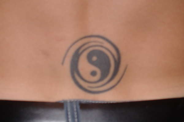Yin yang tattoo
