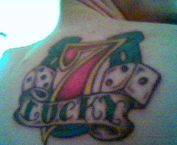 Lucky 7's tattoo