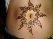 Celtic Sun tattoo