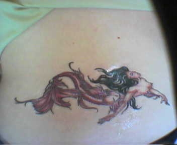 Mermaid tattoo