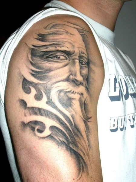 Blown Wizard tattoo