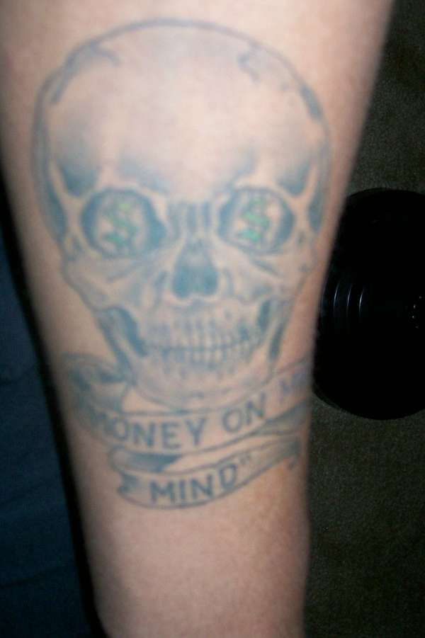 Money on my mind tattoo