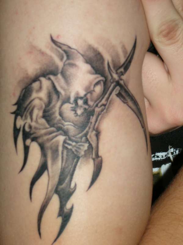 Grim Reaper 1st tat tattoo