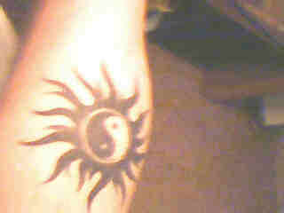 ying yang tattoo