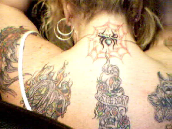 Backpiece tattoo