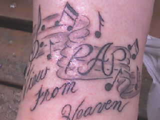 Pap-  View From Heaven tattoo
