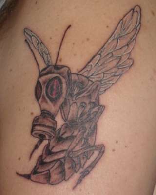 Bio Bee tattoo