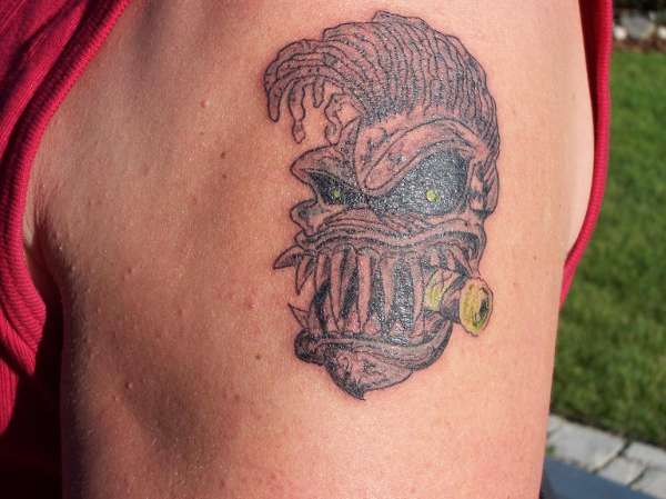 Stogie Monster tattoo