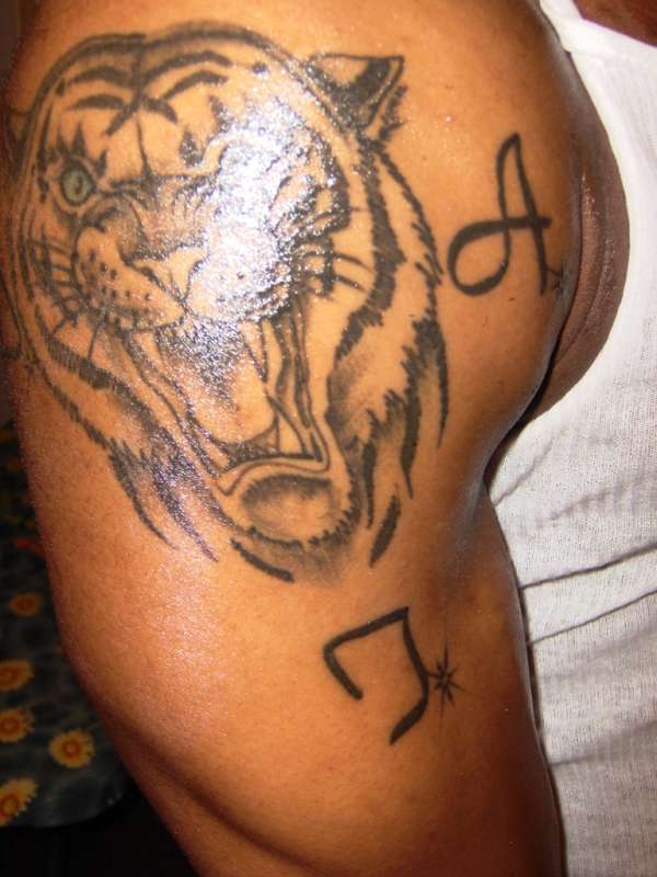 Gallant G Gamey"D T A" Dont  Trust Anybody tattoo
