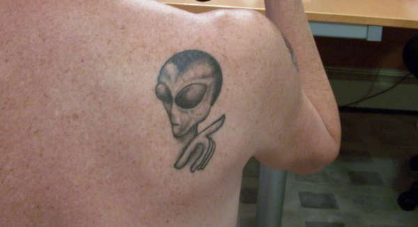 My Alien tattoo