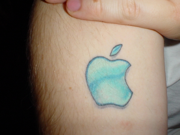 My Apple Tat! tattoo