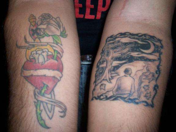 past and future tattoo