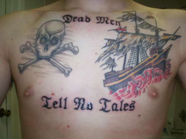 Pirate Chest Tattoo