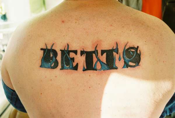 Betts tattoo