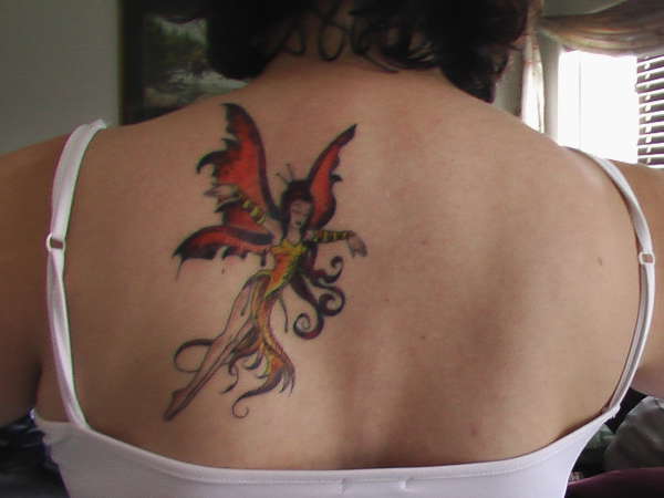 Fairy in Color tattoo