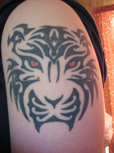 tribal Tiger tattoo