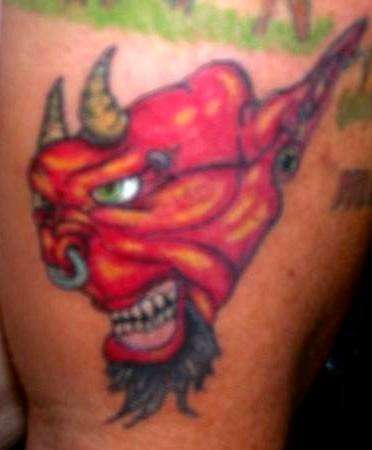 devil tattoo