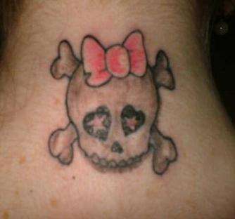Skully tattoo